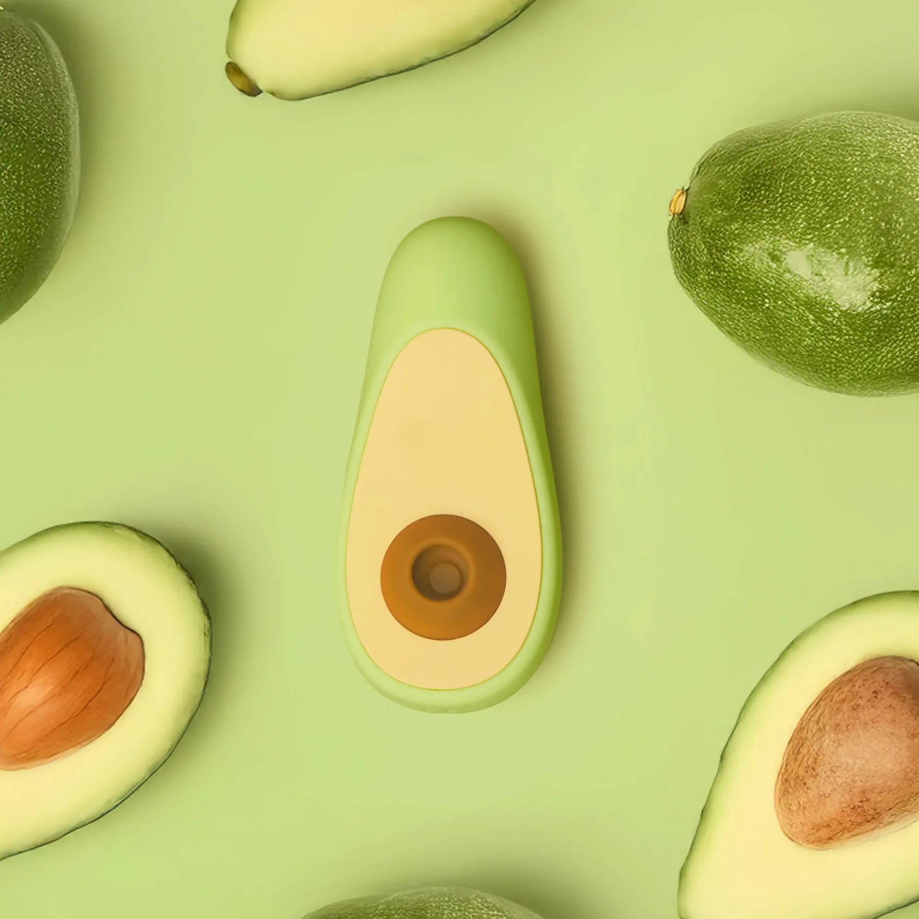Avocado Sex Toy — face